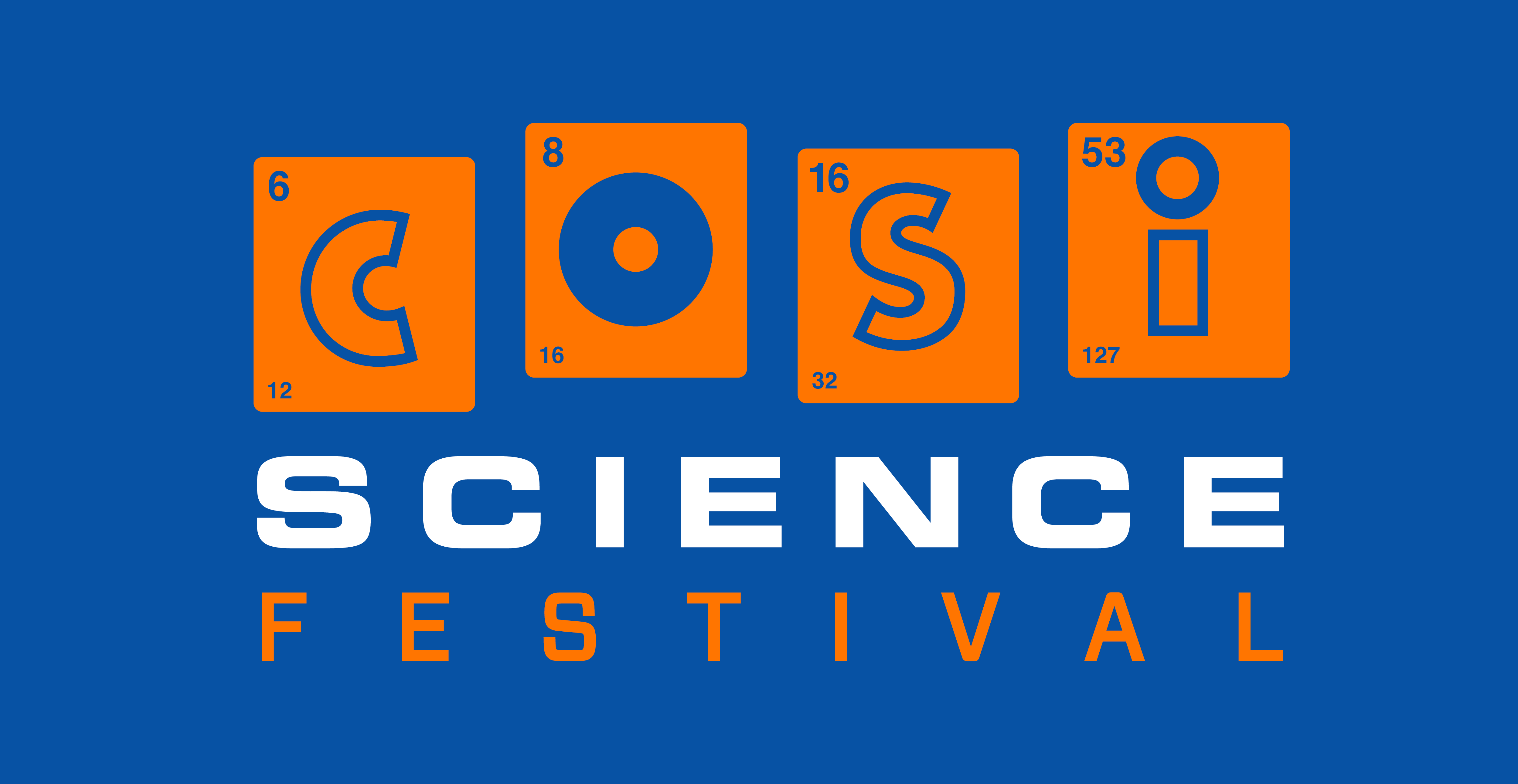 COSI Science Festival May 3-6 logo