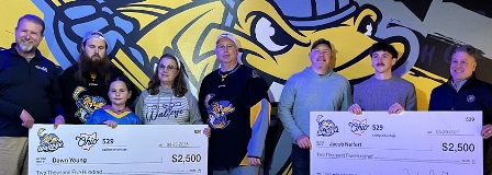 2026 Toledo Walleye Reading Program Teacher and Student Winners Check presentation